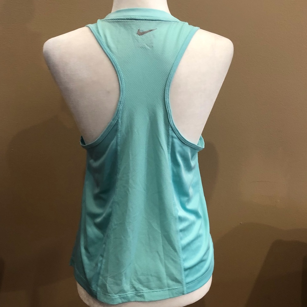 Nike Running Mesh Racer Back Tank Top, Size S - Picture 3 of 5